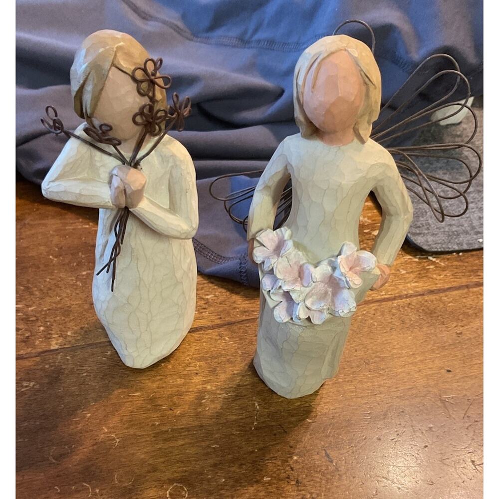 Willow Tree‎ 'Angel of Spring' 2001, “Friendship” 2004 Figurines By Lordi